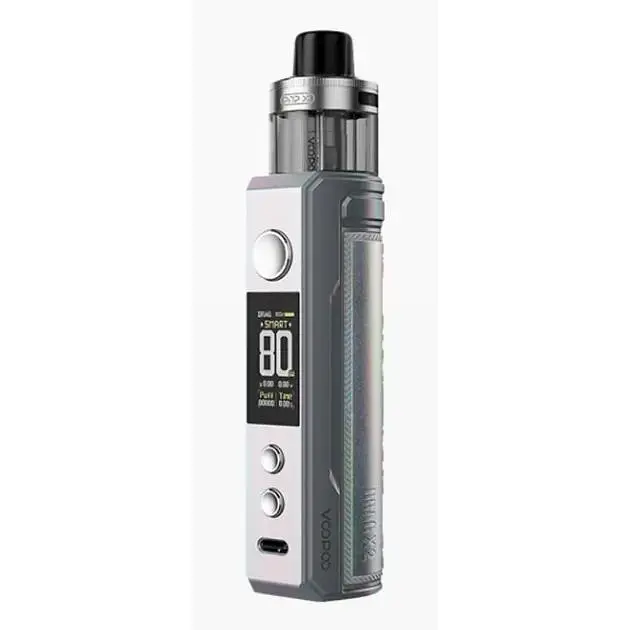 Електронна сигарета под-система VooPoo Drag X2 80W Pod with PnP X DTL Cartridge 5ml Kit Colorful Silver (15856) - фото 2