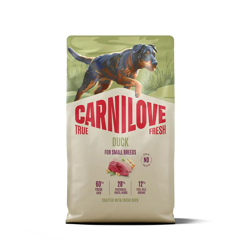 Сухий корм для собак малих порід Carnilove True Fresh Duck Small Breed суперпреміум качка 4 кг