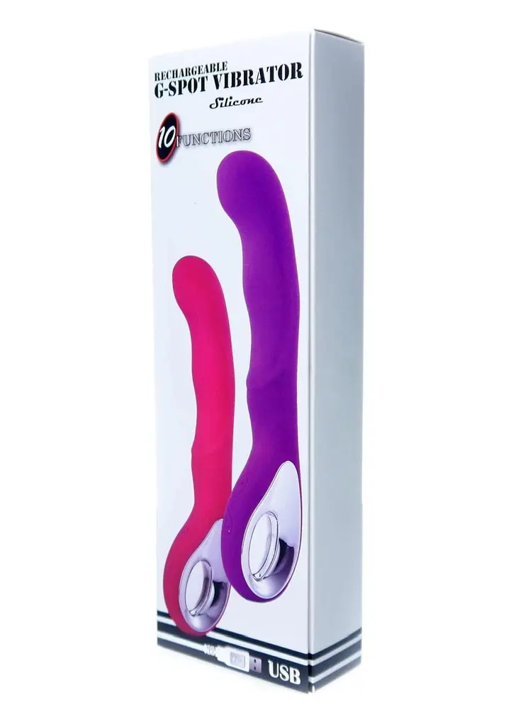 Вибратор B-Series Magic G-Spot 20 см (фиолетовый) - фото 11