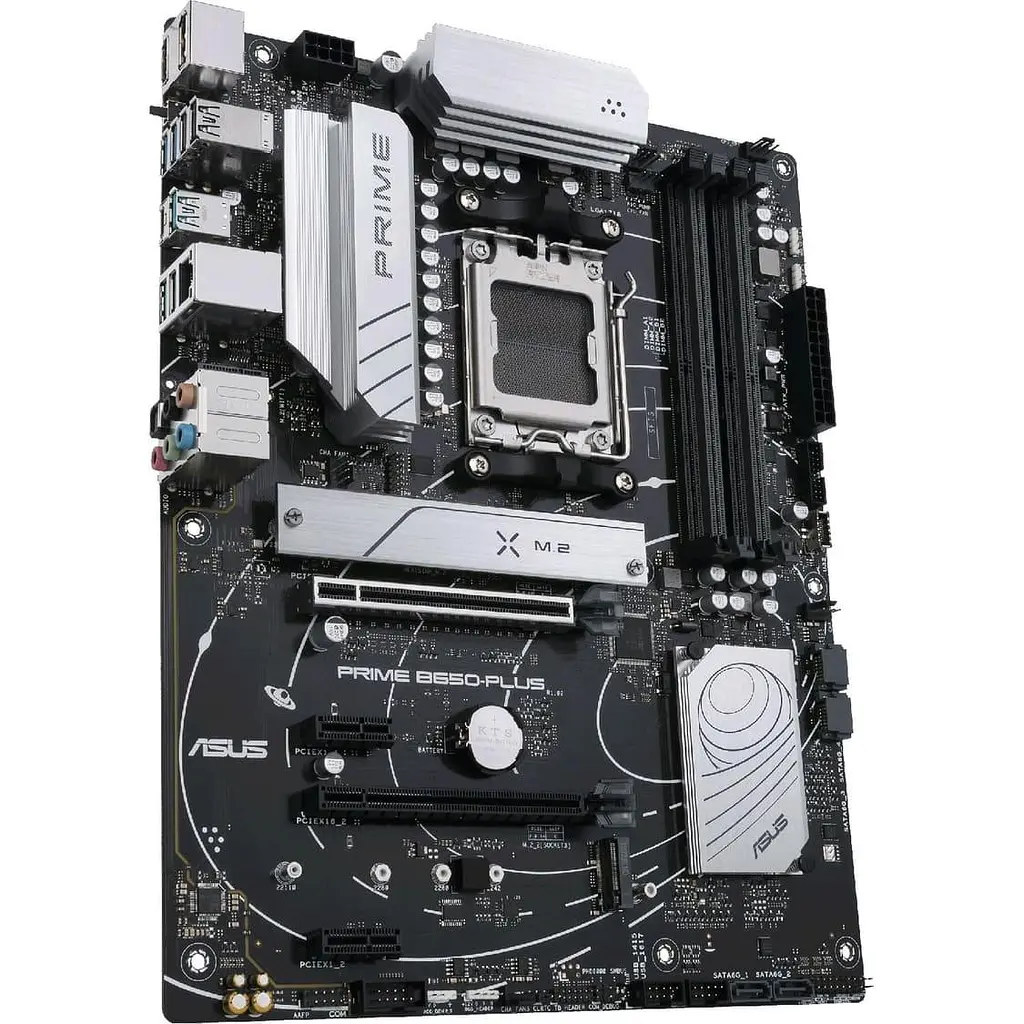 Материнська плата ASUS PRIME B650-PLUS-CSM (PRIME B650-PLUS-CSM) (Socket AM5, AMD B650, ATX) - фото 3