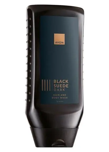 Шампунь-гель для душа Avon Black Suede Dark для нього, 250мл