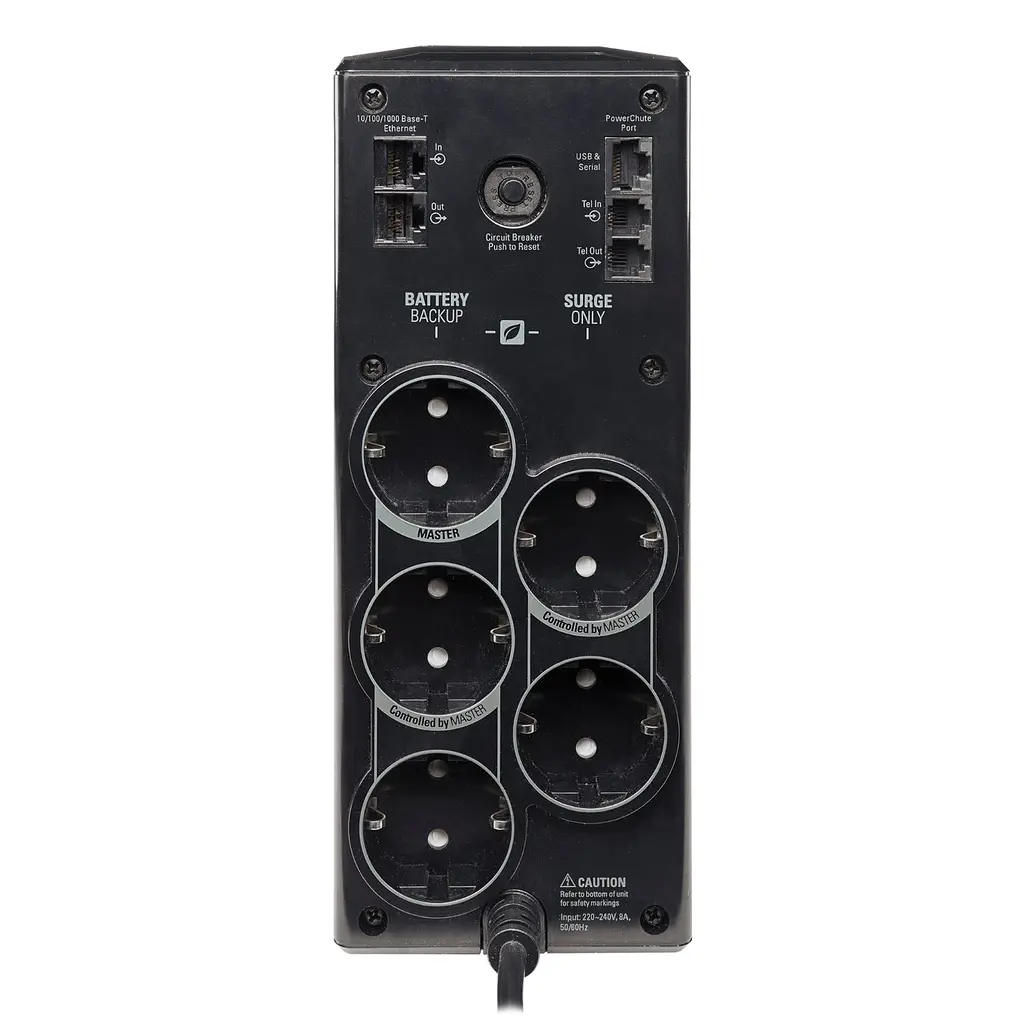 APC Джерело безперебійного живлення Back-UPS Pro 900VA/540W, USB, 3+3 Schuko - фото 2
