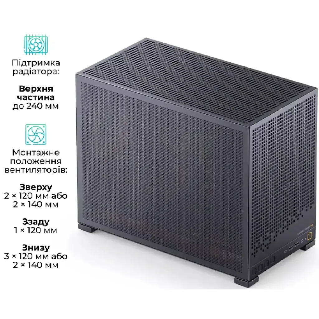 Корпус для ПК JONSBO D32 PRO MESH Black - фото 7