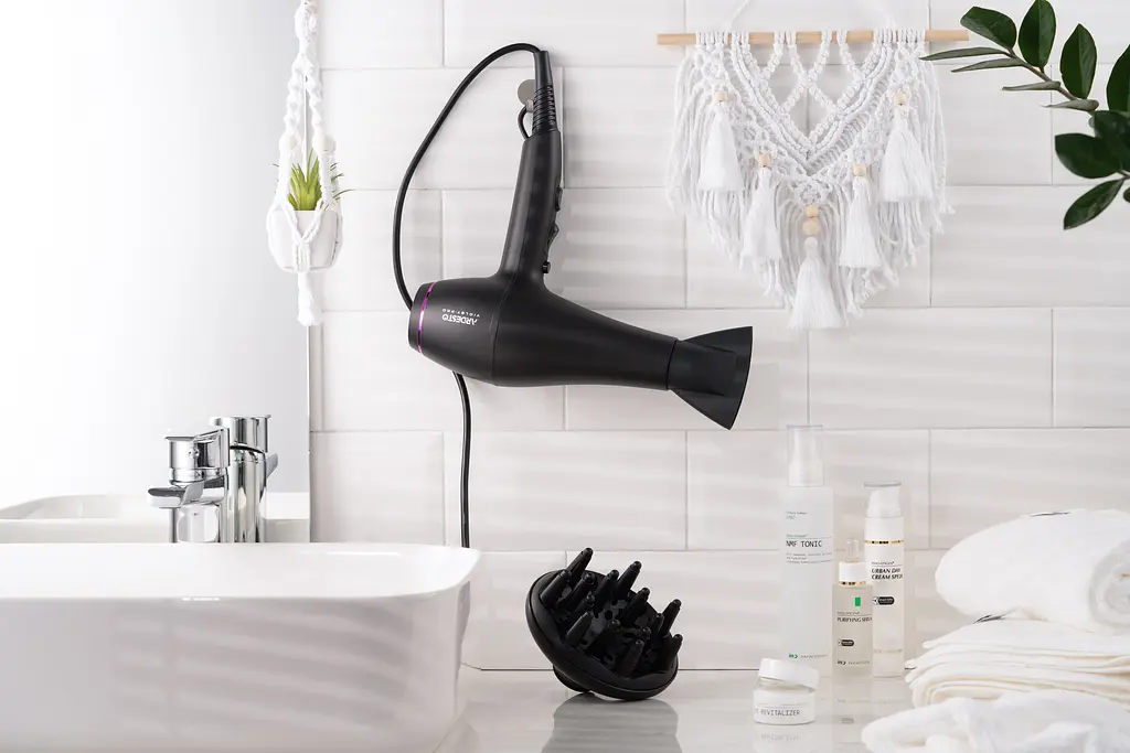 Фен Ardesto Violet PRO HD-Y222PRO, 1850-2200Вт, 2 швидкості, 3темп.режиму, дифузор, чорний - фото 7