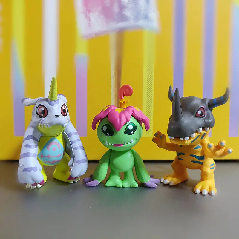Набір фігурок Дігімон Digimon ігрові аніме фігурки 9 шт - фото 6