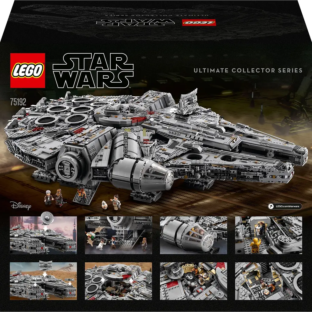 Конструктор LEGO Star Wars Millennium Falcon (Сокол Тысячелетия) 7541 деталь (75192) - фото 7