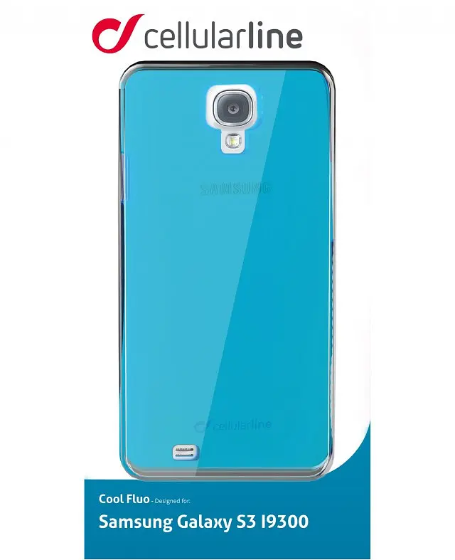 Накладка чохол бампер Samsung i9500 Galaxy S4 панель (Блакитна) - фото 2