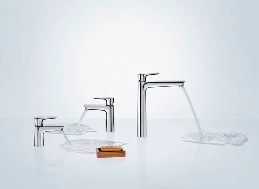 Змішувач Hansgrohe Talis E 240 для умивальника Polished Gold Optic 71716990 Золотий - фото 3
