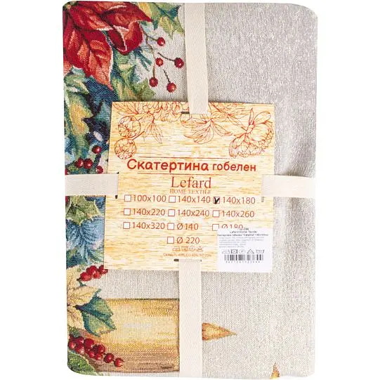 Скатертина гобеленова Lefard Home Textile Catalina 140х140 см (732-363) - фото 4