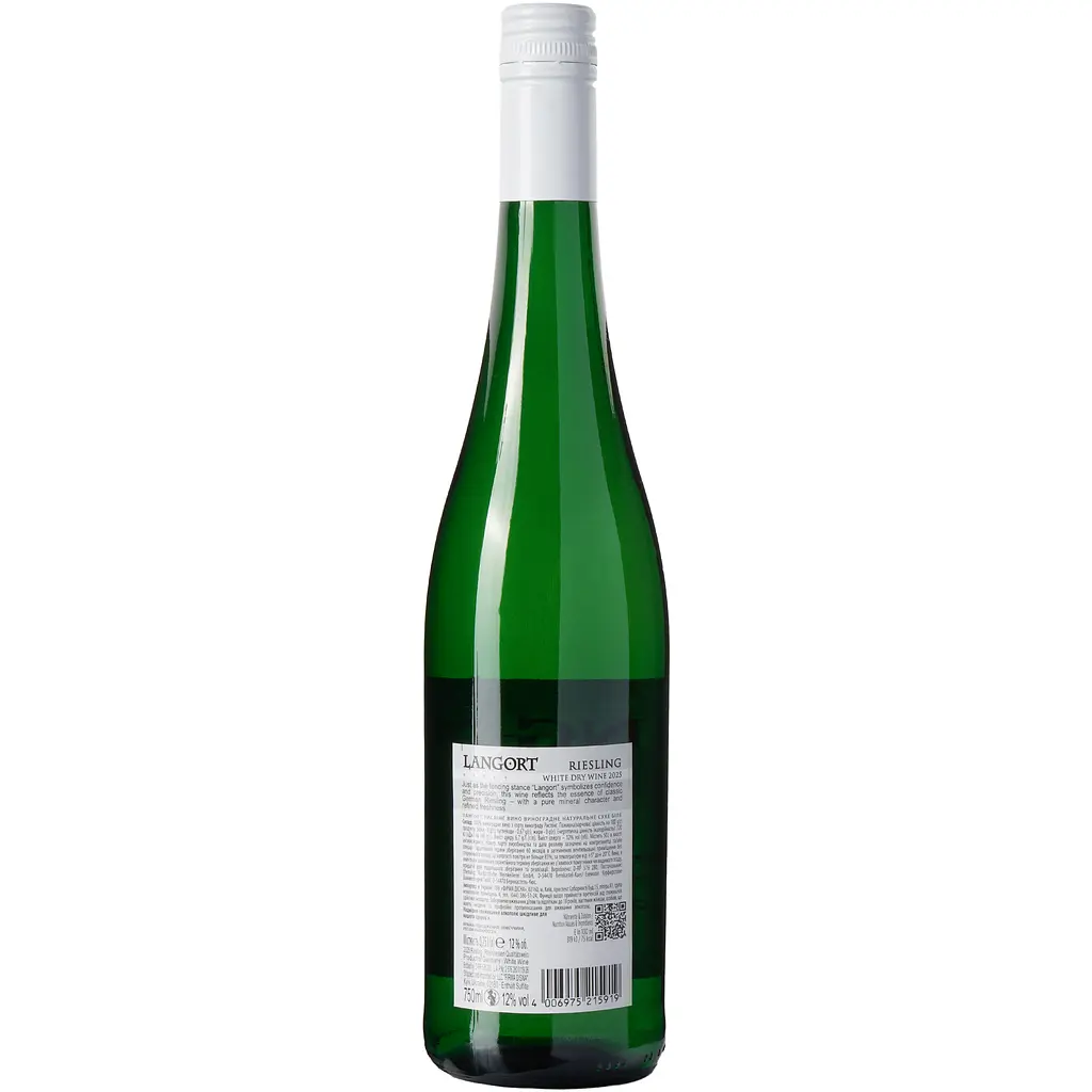 Вино Langort Riesling біле сухе 0.75 л - фото 4