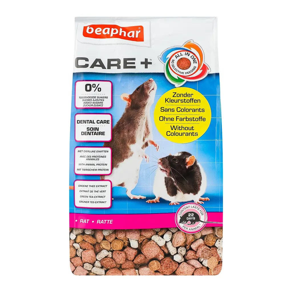 Полноценный корм Beaphar Care+ Rat супер-премиум класса для крыс 250 г (18425) - фото 2