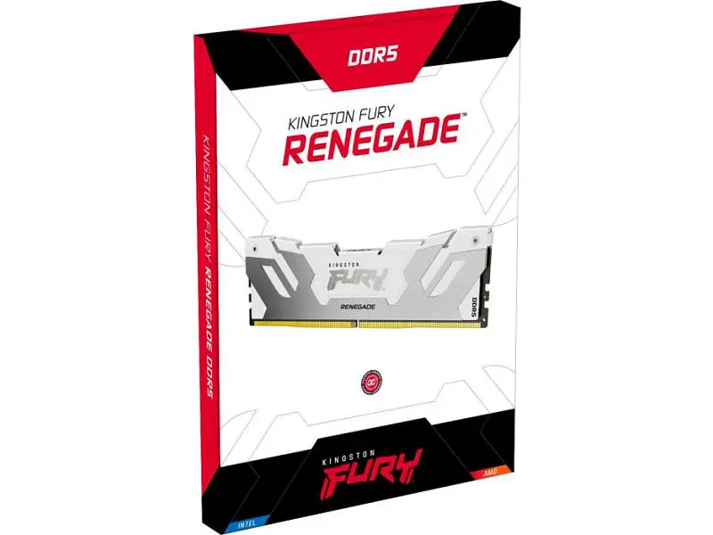 Пам'ять для настільних комп'ютерів Kingston FURY 16 GB DDR5 8000 MHz Renegade White (KF580C38RW-16) - фото 7