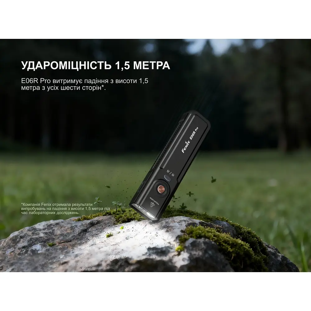 Ліхтар Fenix E06R PRO, чорний - фото 18