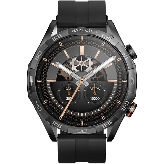 Смарт-годинник Haylou Solar 5 [LS20] Silicone strap Black [122142] - фото 2