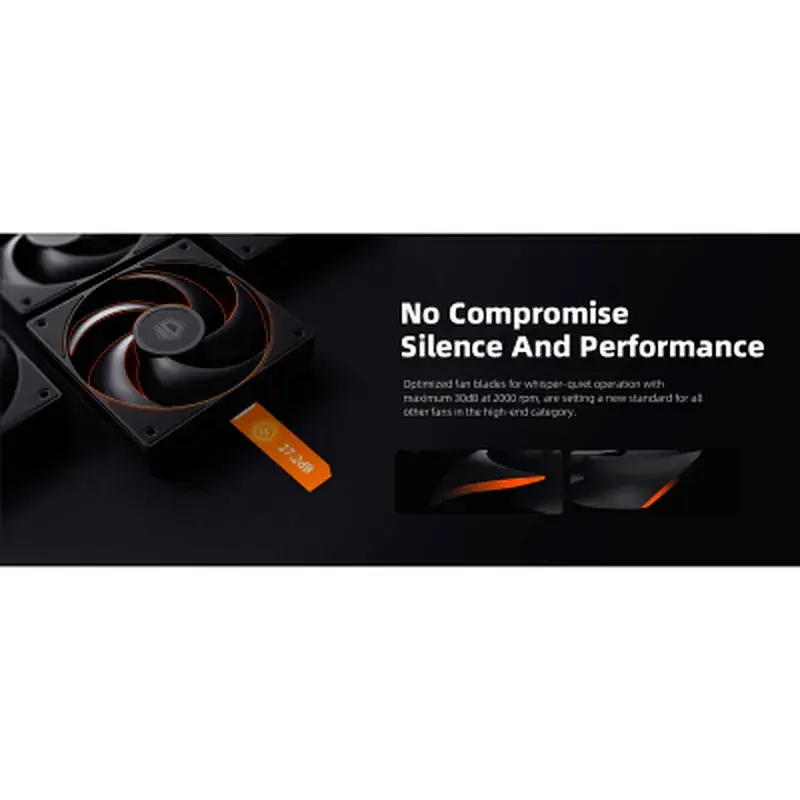 Кулер до корпусу ID-Cooling Вентилятор ID-Cooling AS-120-K Trio (AS-120-K TRIO) - фото 10