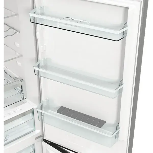 Холодильник Gorenje з нижн. мороз. камерою 185х60х60 см 2 двері,203(99) л А++ Total NF зовн. диспл нерж - фото 9