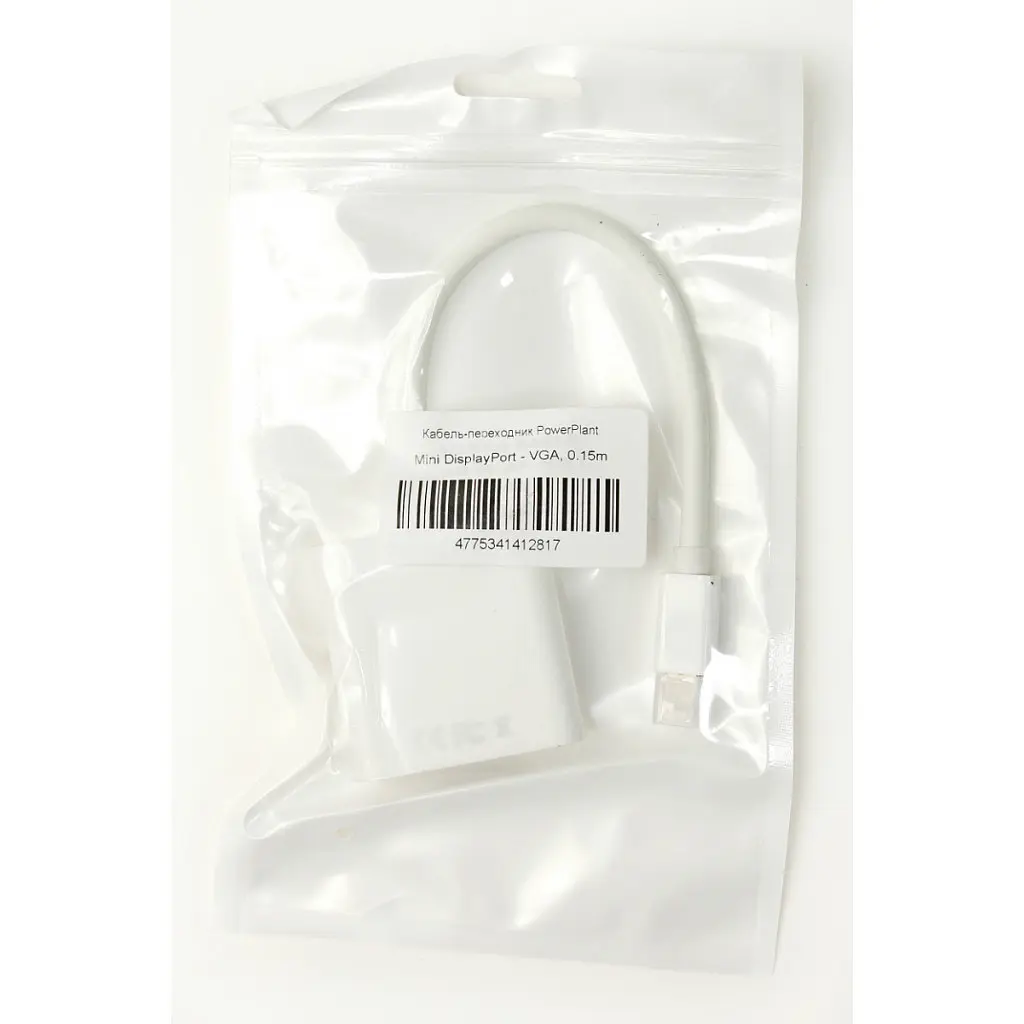 Перехідник mini DisplayPort to VGA PowerPlant (KD00AS1281) - фото 4