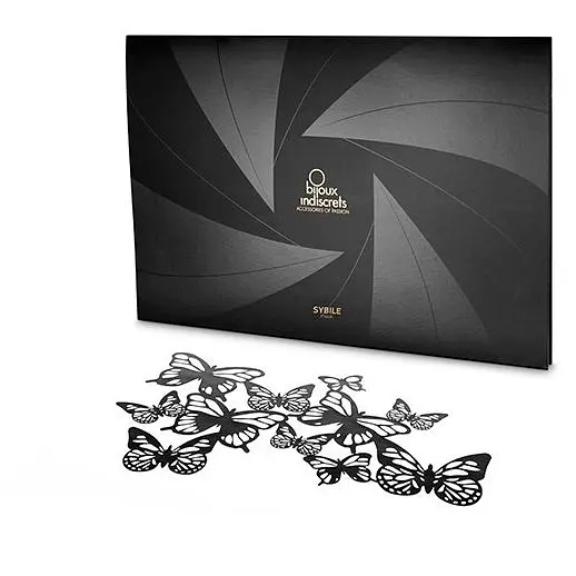 Маска на обличчя Bijoux Indiscrets Sybille Mask з клейовим кріпленням - фото 8