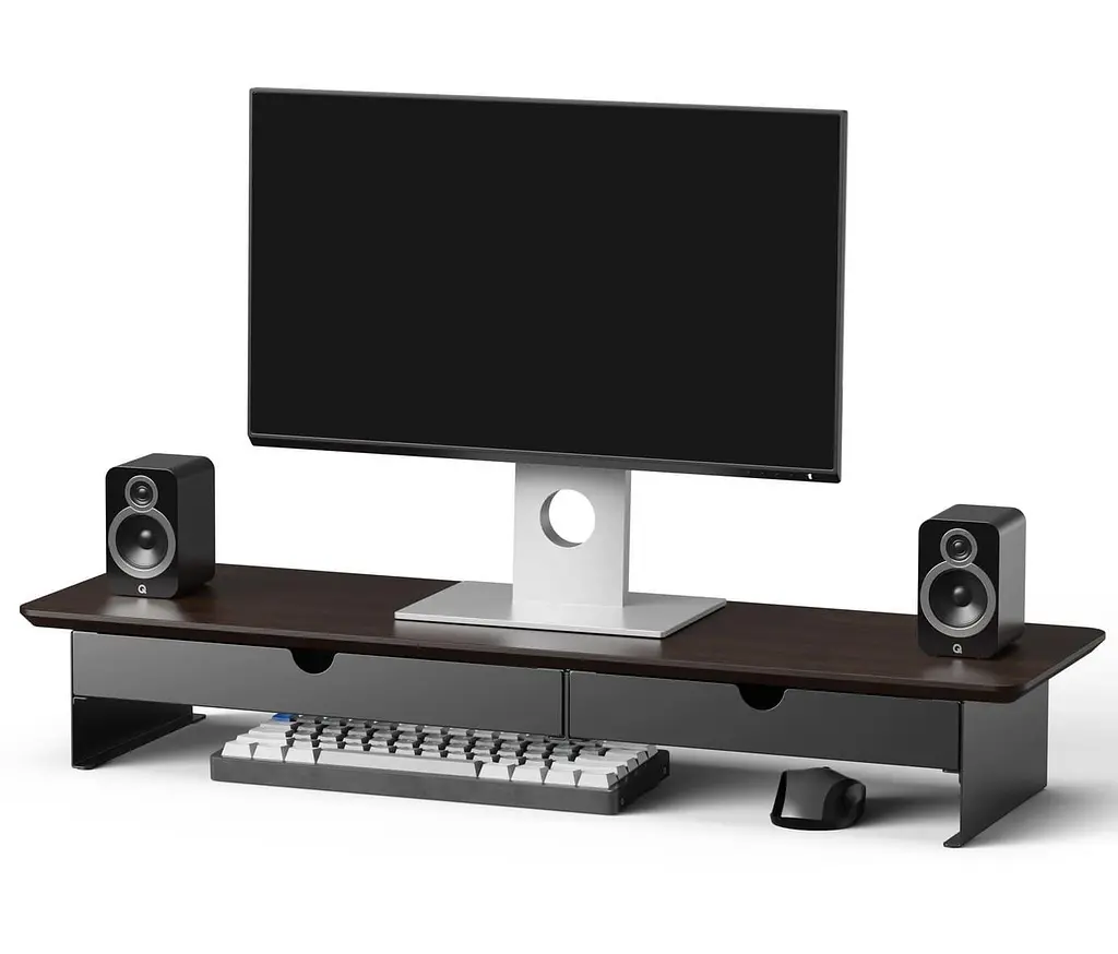 Подставка под монитор OfficePro MR145DW Dark Wood/Black MR145DW - фото 2