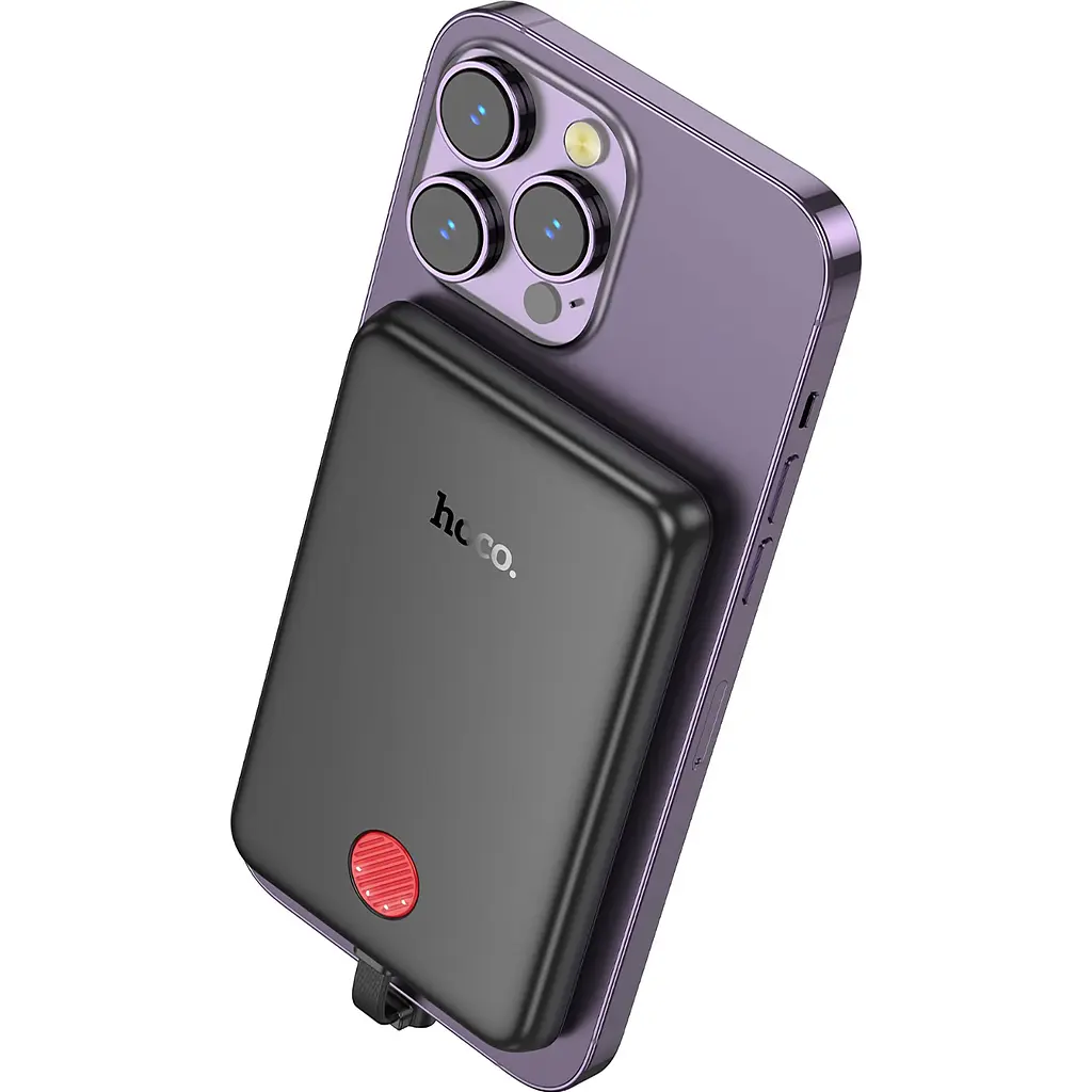 Внешний аккумулятор Hoco J133 Triumph Lightning 5000mAh 20W Black [123626] - фото 5