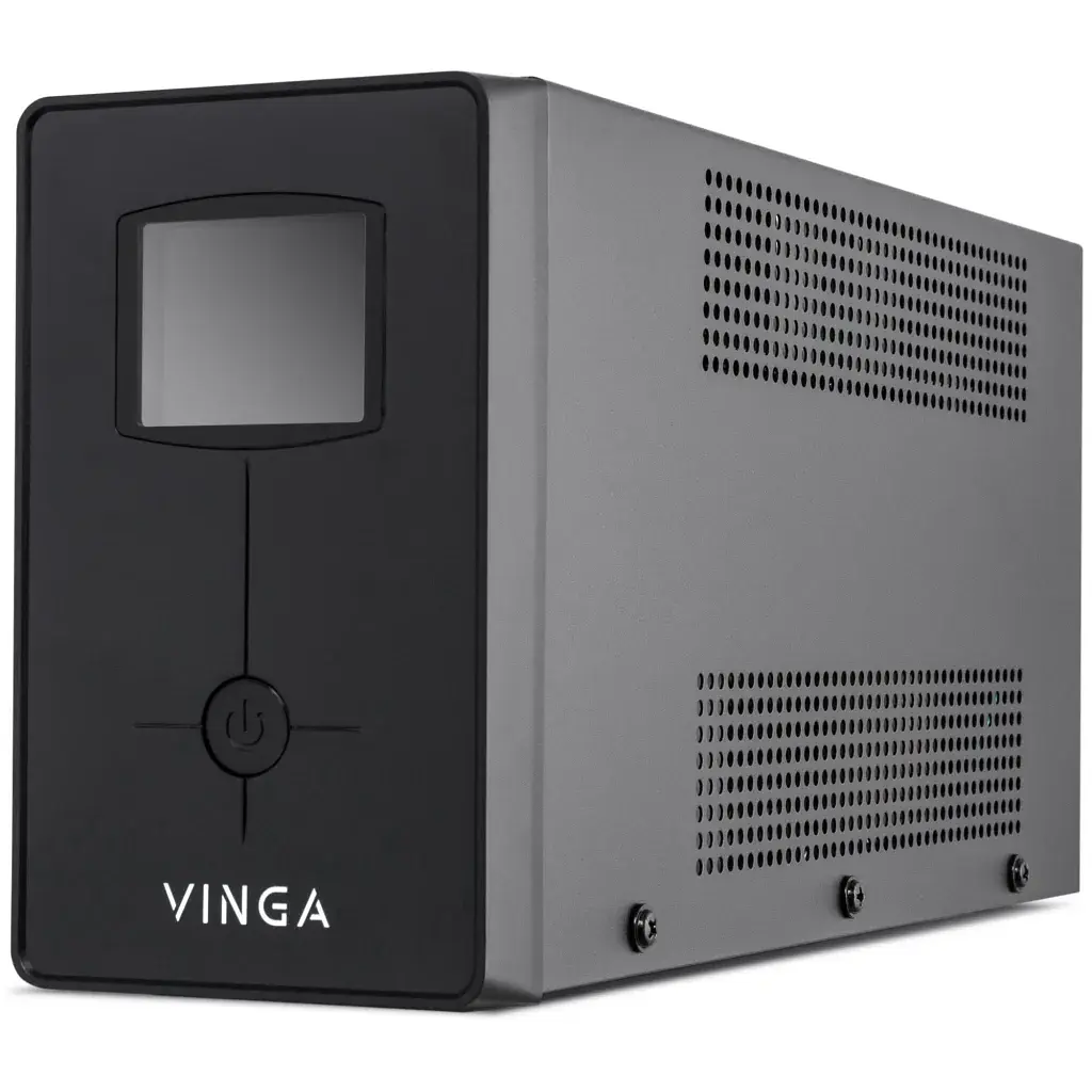Пристрій безперебійного живлення Vinga LCD 2000VA metall case (VPC-2000M) - фото 6