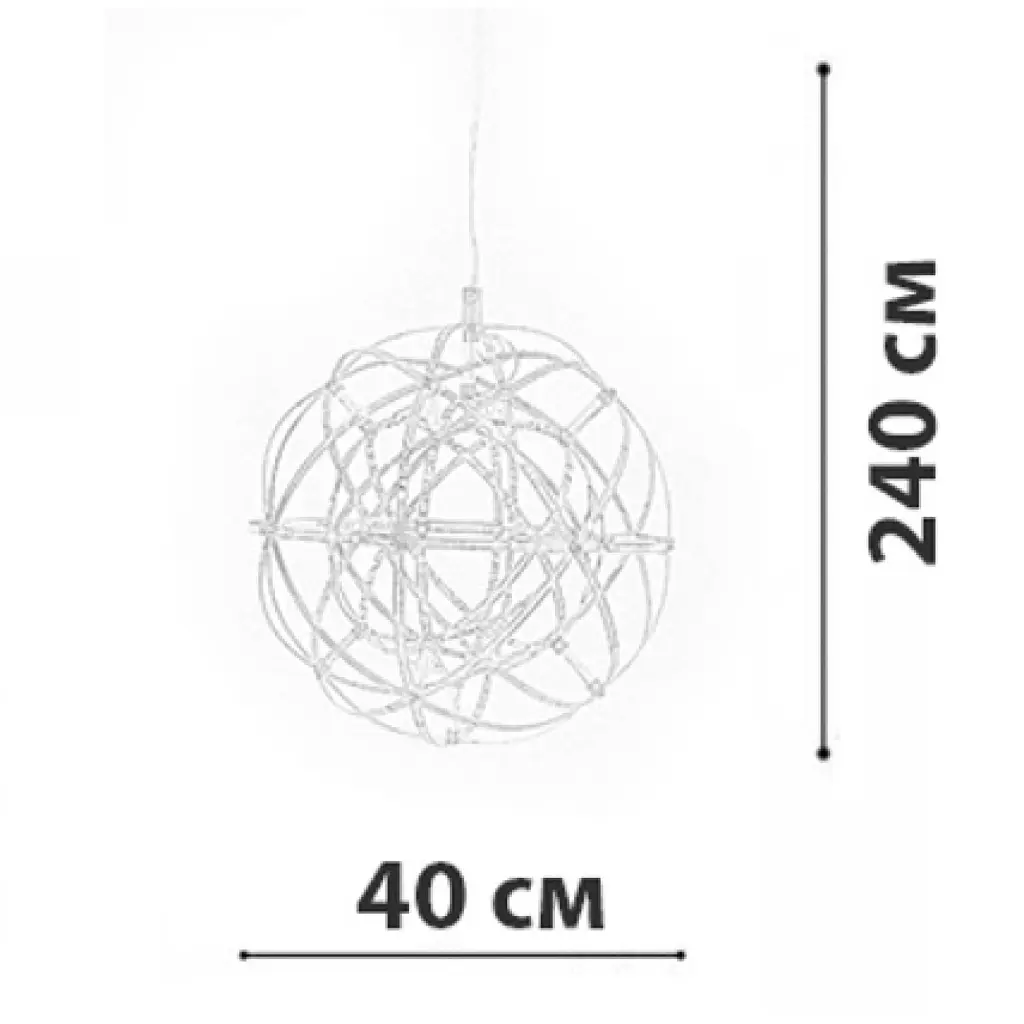 Підвісна люстра Friendlylight Reidmond 40 FL3238 - фото 4