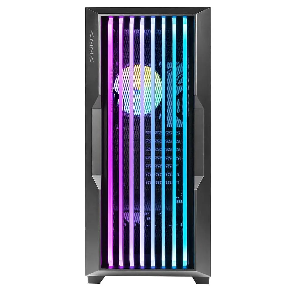 Корпус AZZA GUARDIAN GLASS Black (CSAZ-520BG) Без БП - фото 2