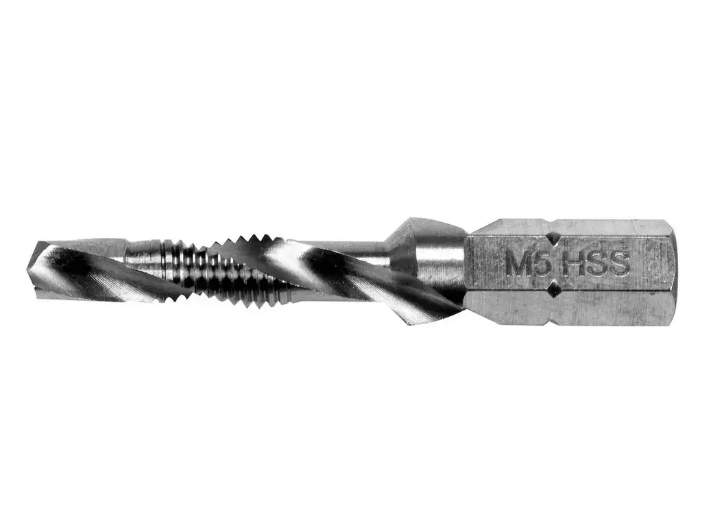Сверло-метчик Yato М5х0.8 мм HSS М2 HEX-1/4 l=41/7 мм (YT-44842) - фото 2