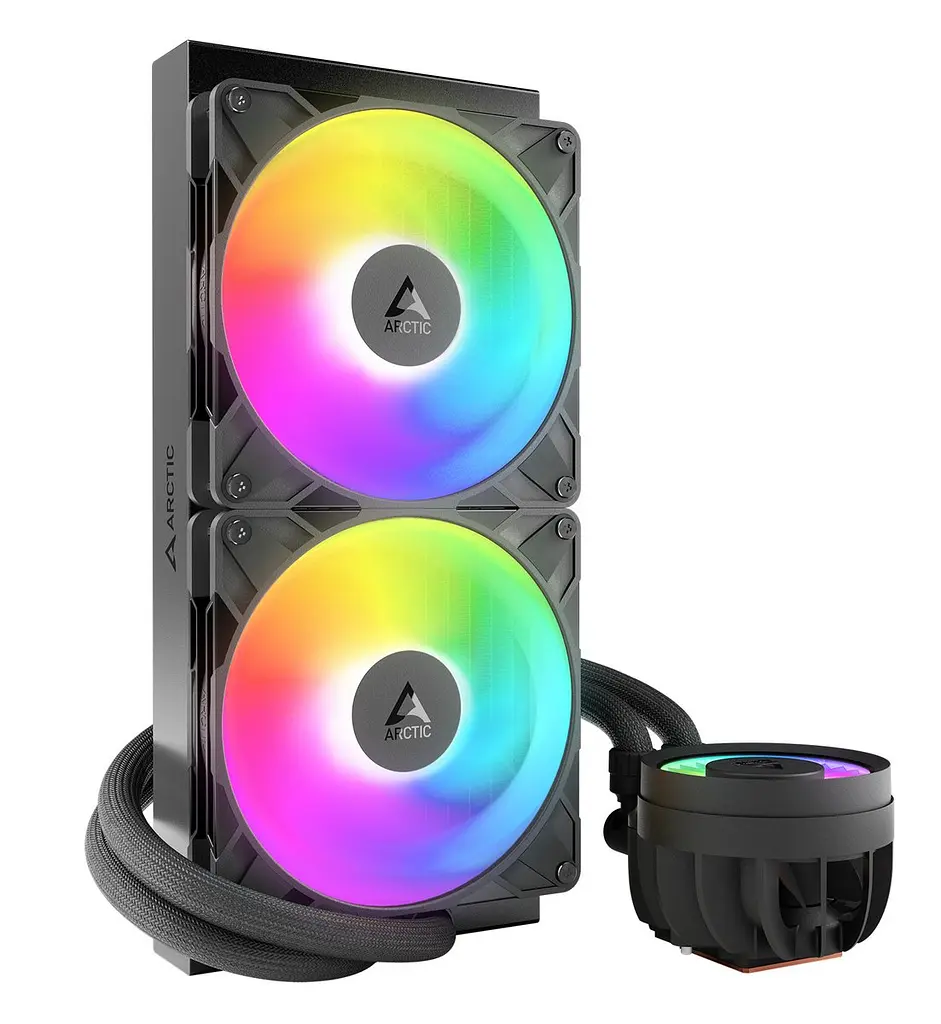 Система водяного охолодження Arctic Liquid Freezer III Pro 280 A-RGB Black (ACFRE00183A) - фото 2