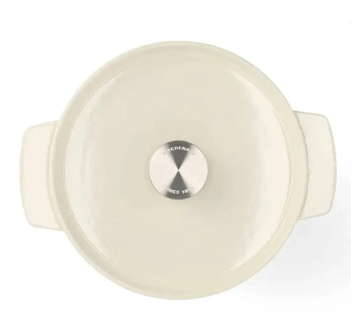 Каструля з кришкою KitchenAid СС006056-001 22 см 3.3 л кремова - фото 6