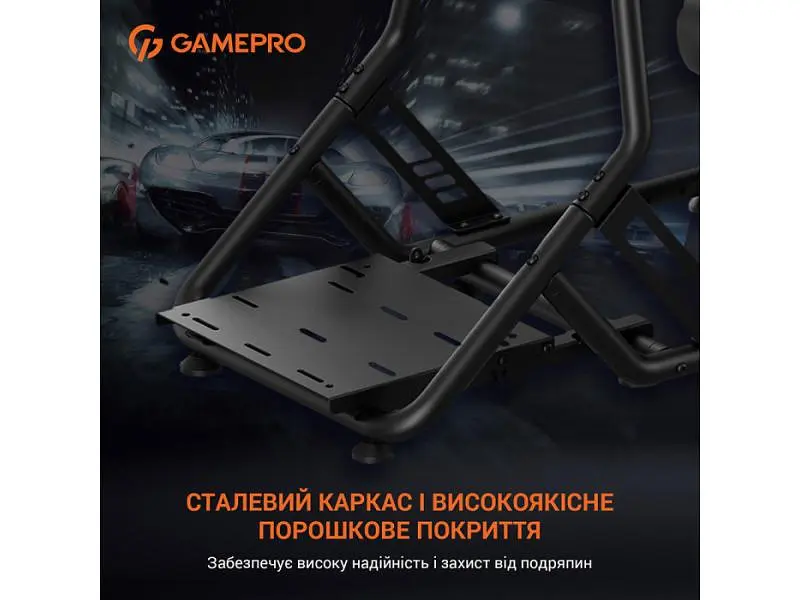 Ігрове крісло кокпіт GamePro RS115 Black - фото 8