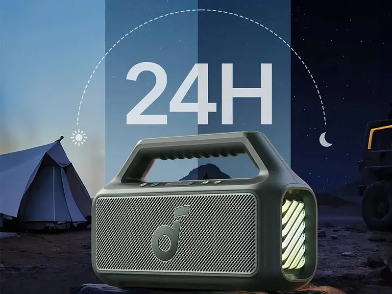 Портативна акустика ANKER Soundcore Boom 2 Green ( A3138061) - фото 3
