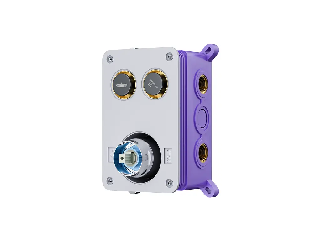 Душова система прихованого монтажу Corsan CMZ068CH хром + BOX 647007, Хром - фото 7