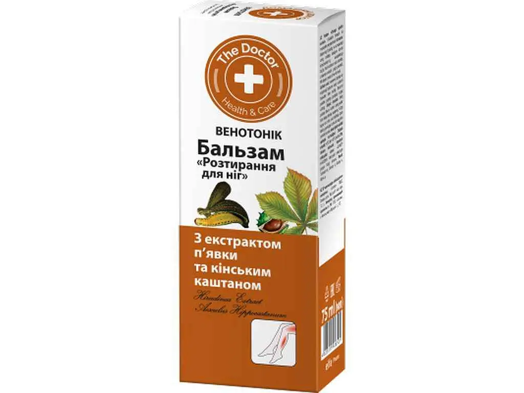 Бальзам THE DOCTOR HEALTH & CARE 75мл Розтирання для ніг