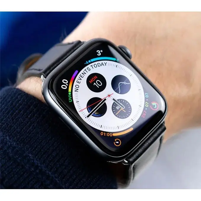Захисне скло DK UV Curved для Apple Watch 45mm (clear) - фото 5