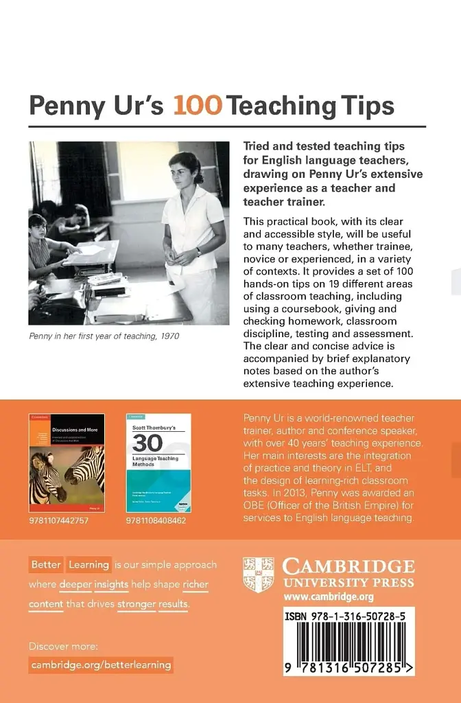 Penny Ur's 100 Teaching Tips. Cambridge Handbooks for Language Teachers - фото 2
