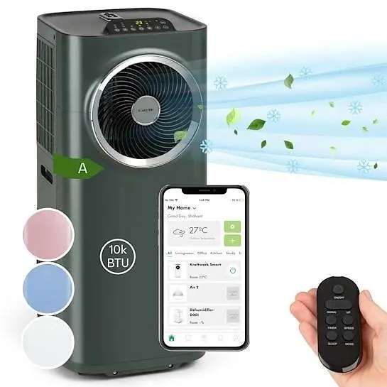 Кондиционер мобильный Klarstein Kraftwerk Smart 10K (10034667) - фото 2