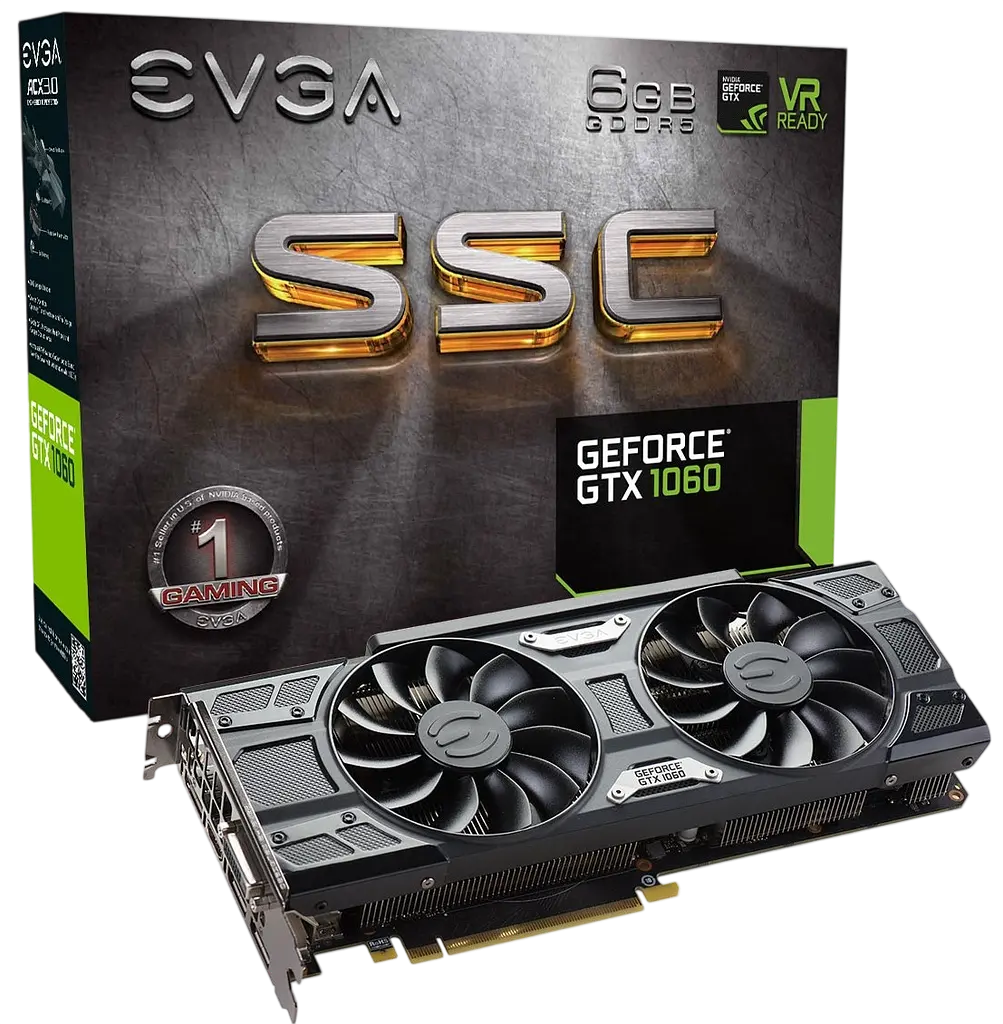 Відеокарта GeForce GTX 1060 6GB Evga Gaming SSC Gaming ACX 3.0 (06G-P4-6267-KR) Б/В - фото 4