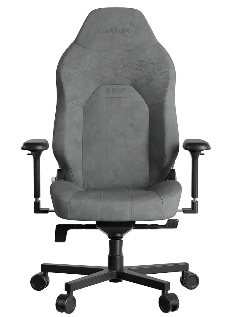 Ігрове крісло HATOR Arc 3 S Velour Grey (HTC3446S) - фото 2