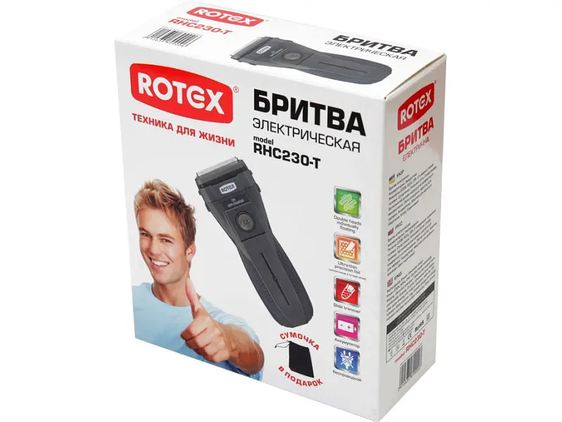 Электробритва Rotex RHC230-T - фото 4