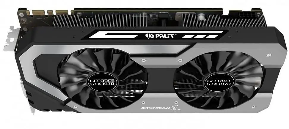 Відеокарта Palit GTX 1070 8Gb Jetstream (NE51070015P2-1041J) (GDDR5, 256 bit, PCI-E v3.0) Б/в - фото 4