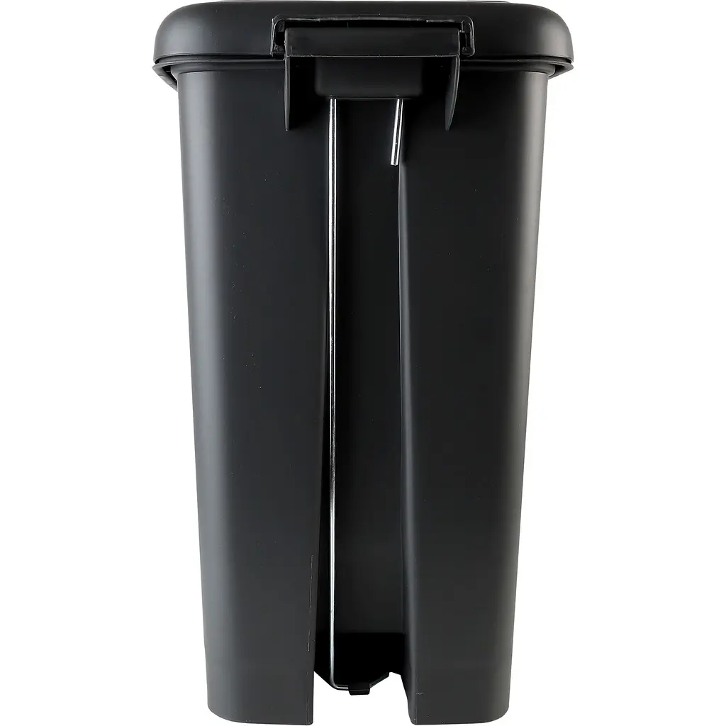 Відро для сміття МВМ My Home з кришкою та педаллю антрацит 10 л (BIN-01 10L ANTHRACITE) - фото 4