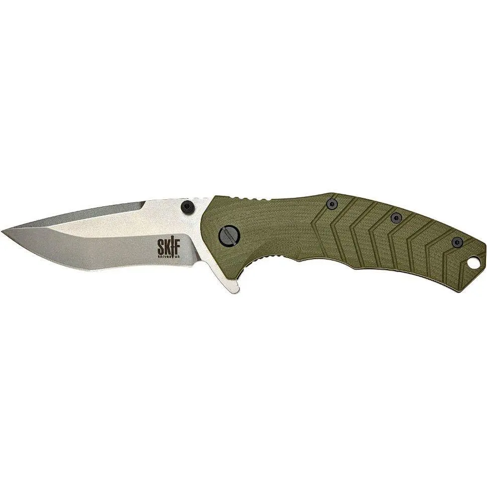 Ніж Skif Griffin II Stonewash оливковий 422SEG - фото 3
