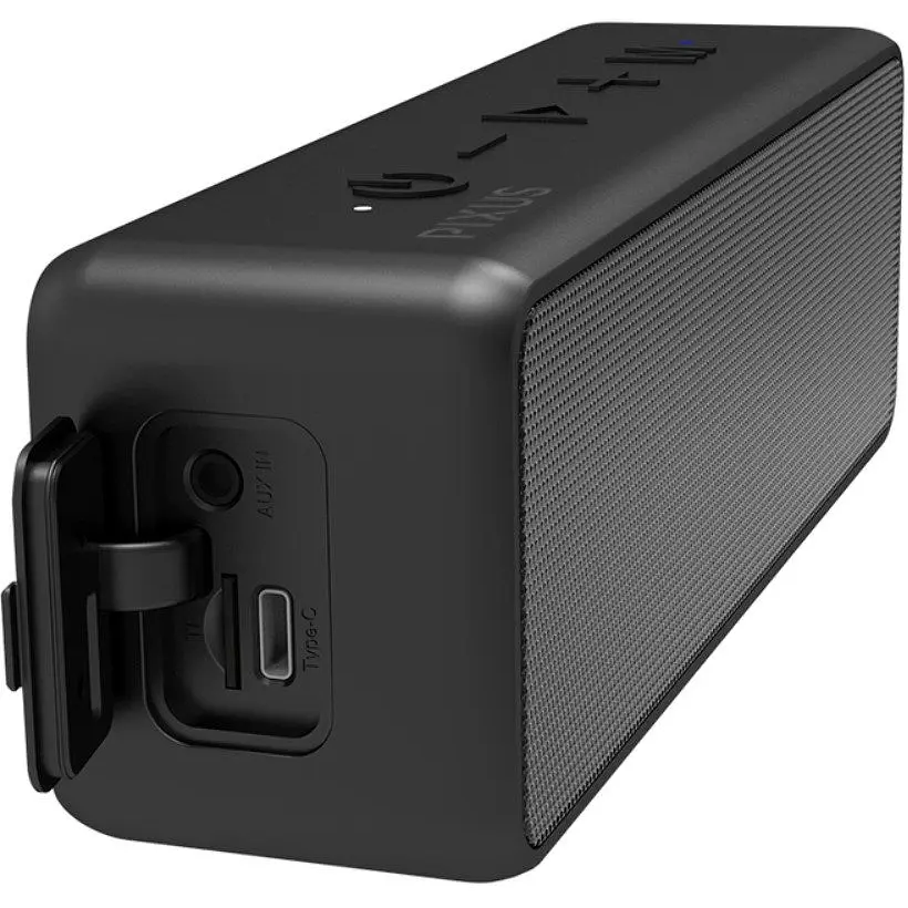 Портативна Bluetooth колонка Pixus Forte Black 20 Вт - фото 4