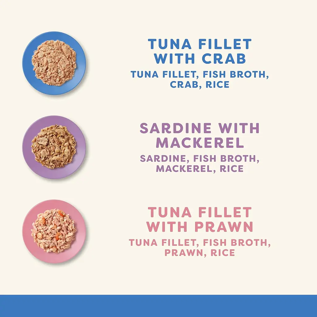Набір консервів для котів Applaws Multipack Fish Selection in Broth, 8х60g - фото 4