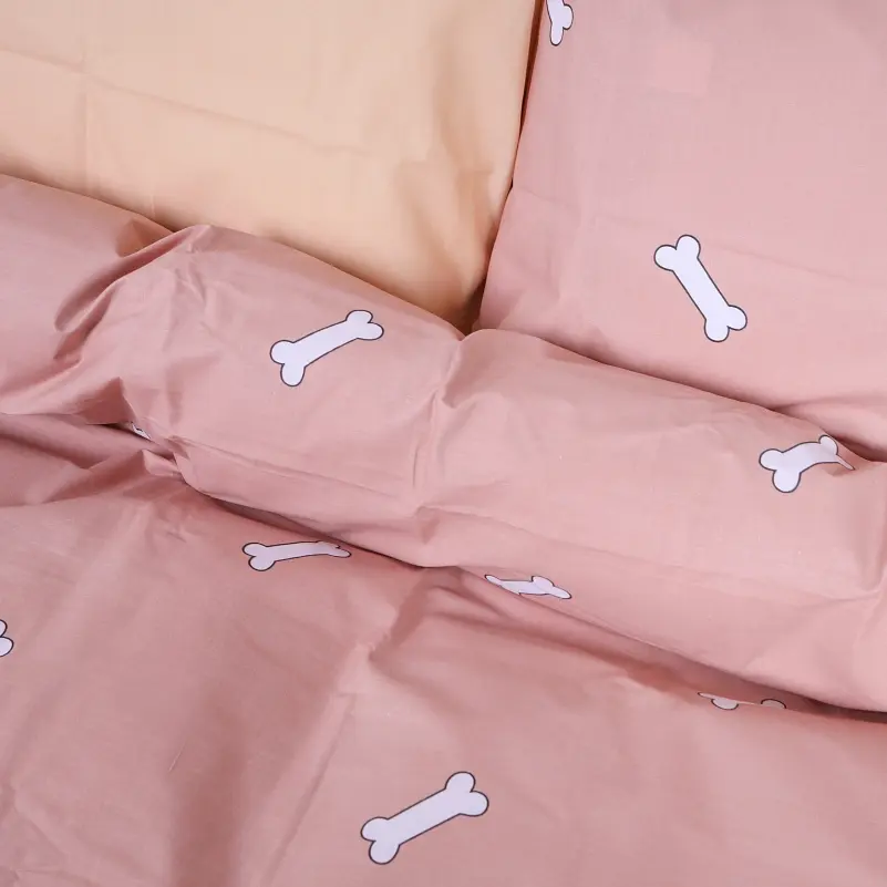 Простирадло MirSon Ranforce Elite 17-4774 Clermont-Ferrand 200x220 см бежеве (2200008963699) - фото 3