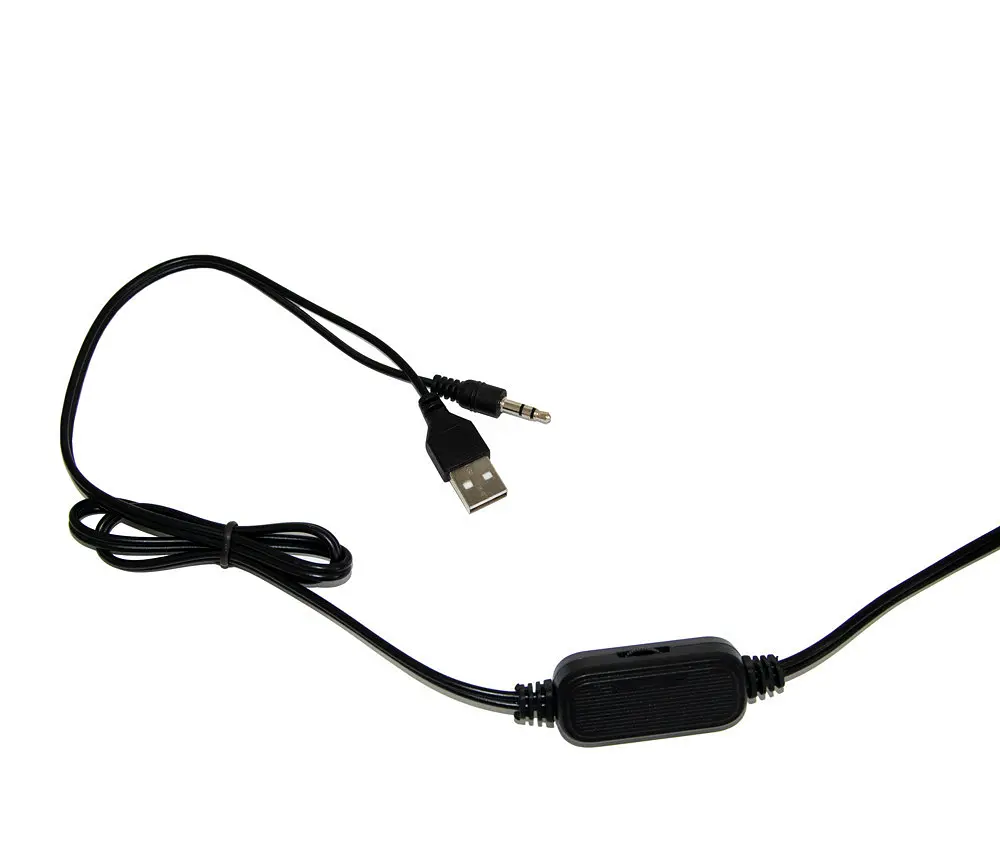 Колонки компьютерные FT K8, черные, с подсветкой RGB, питание от USB - фото 2