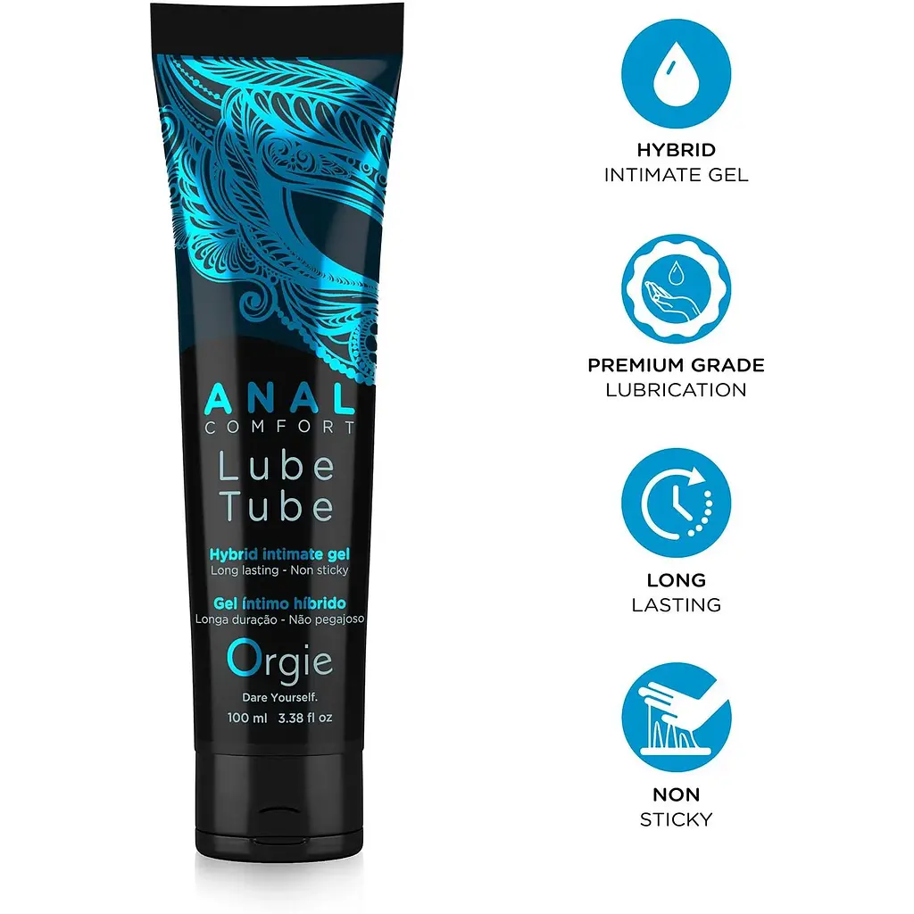 Анальна змазка Orgie Lube Tube Anal Comfort, 100 мл - фото 3