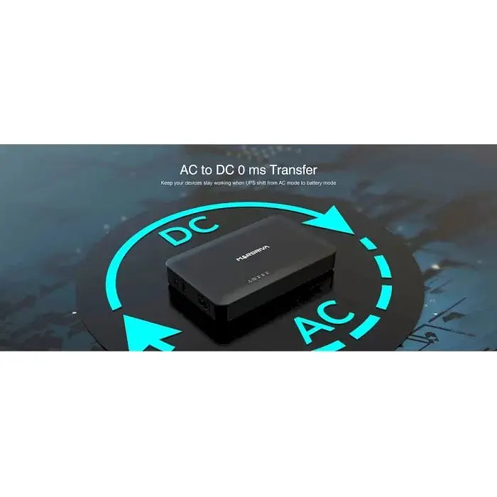ДБЖ для роутера Marsriva KP1EC UPS 8000 mAh 18W DC 2x5V/9V/2x12V2.5A - фото 7