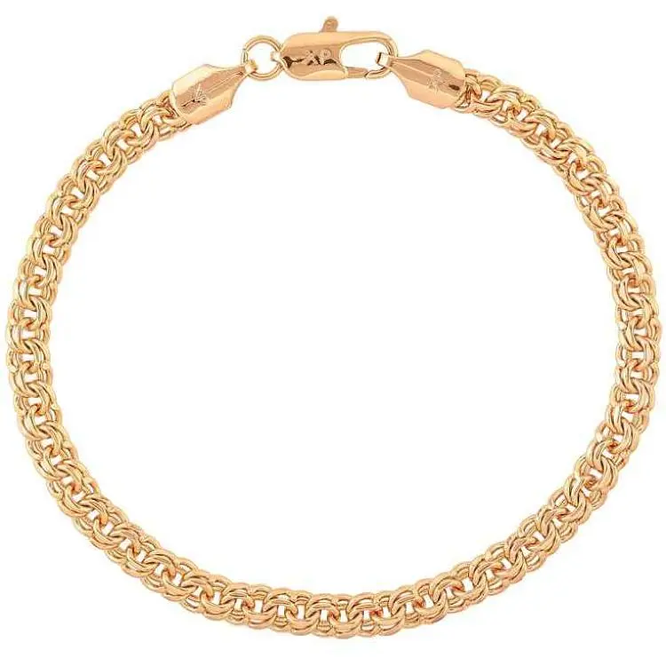 Браслет XUPING Позолота 18K "Ланцюжок Бісмарк" 20.5см х 5мм (335235)